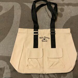 WALT DISNEY WORLD CANVAS TOTE BAG